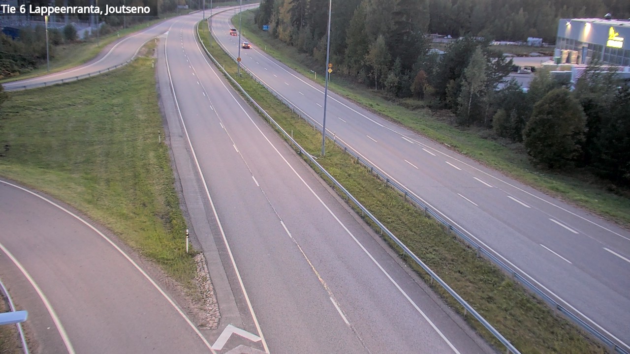 Weather Camera Image Road 6 Lappeenranta, Joutseno, Lappeenranta, Etelä-Karjala