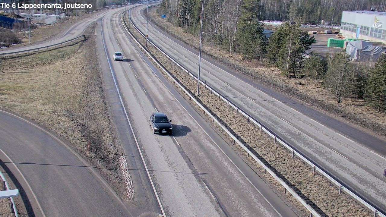 Weather Camera Image Väg 6 Villmanstrand, jotseno, Lappeenranta, Etelä-Karjala