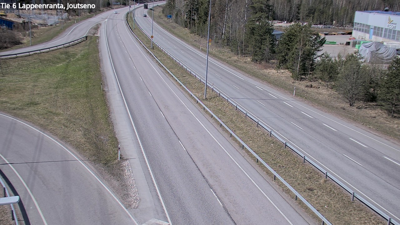 Weather Camera Image Väg 6 Villmanstrand, jotseno, Lappeenranta, Etelä-Karjala