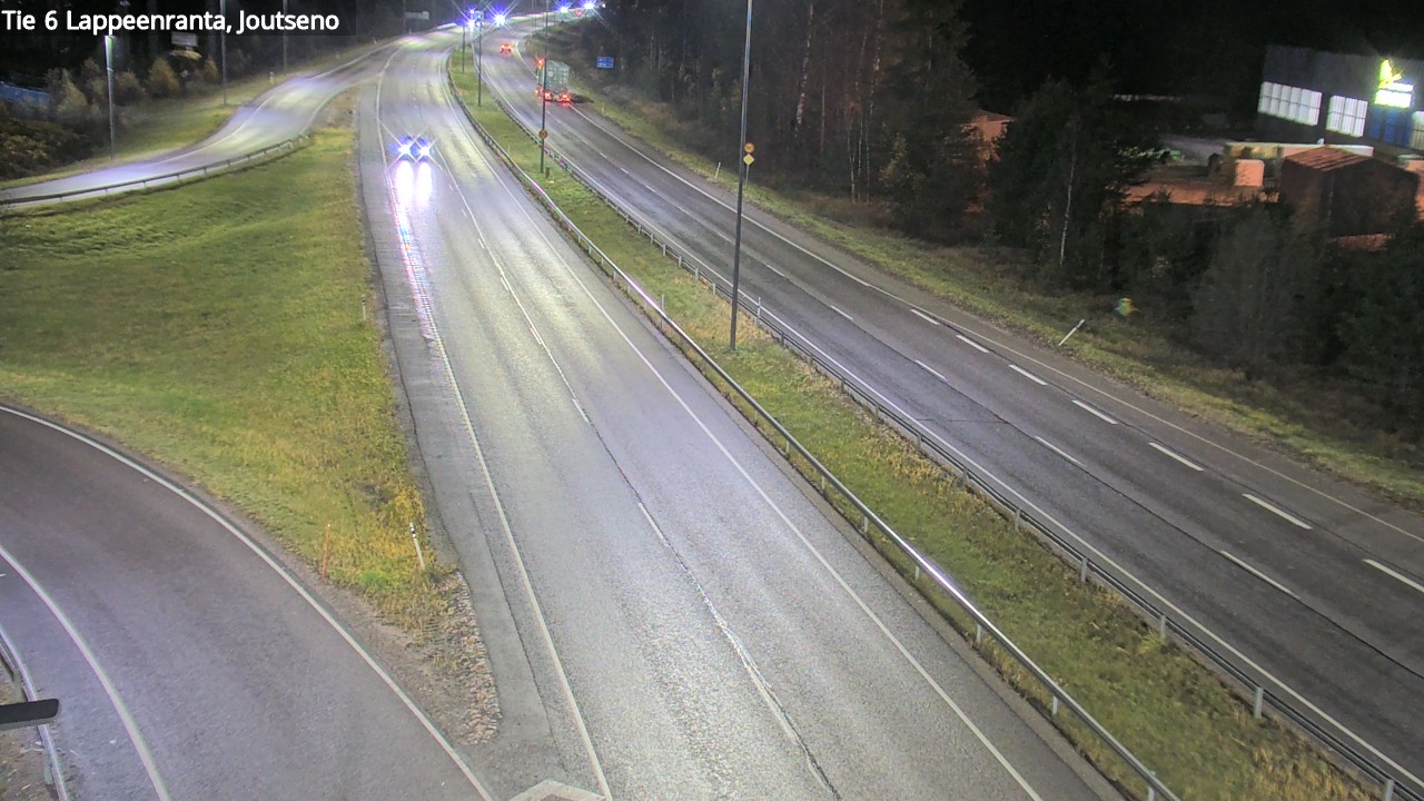 Weather Camera Image Road 6 Lappeenranta, Joutseno, Lappeenranta, Etelä-Karjala
