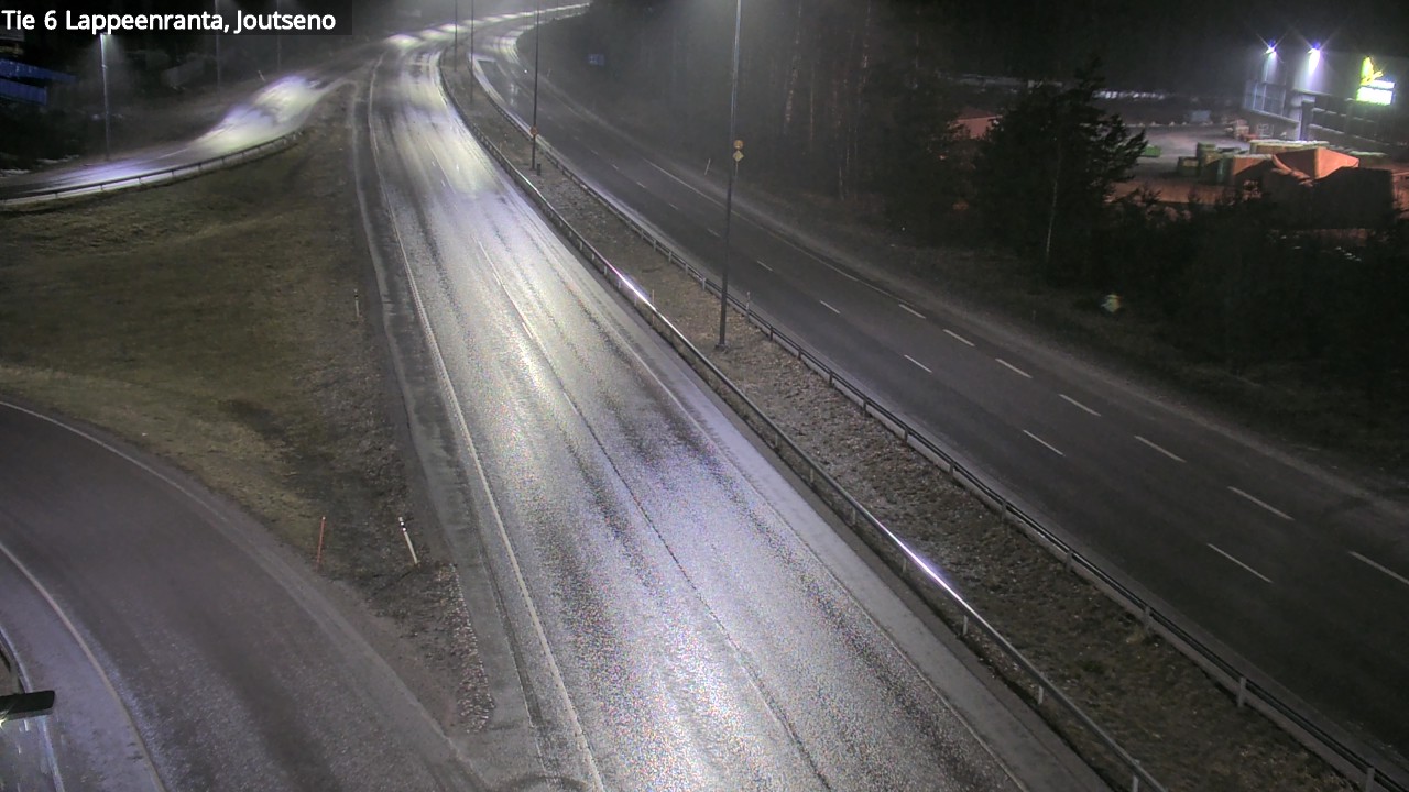 Weather Camera Image Väg 6 Villmanstrand, jotseno, Lappeenranta, Etelä-Karjala