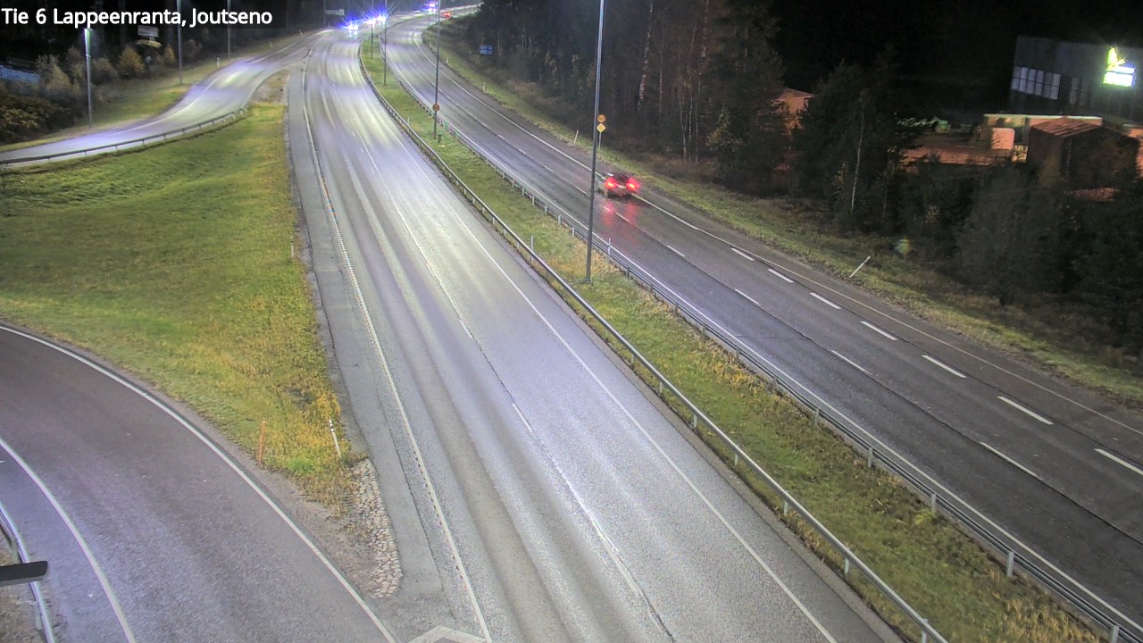 Weather Camera Image Väg 6 Villmanstrand, jotseno, Lappeenranta, Etelä-Karjala