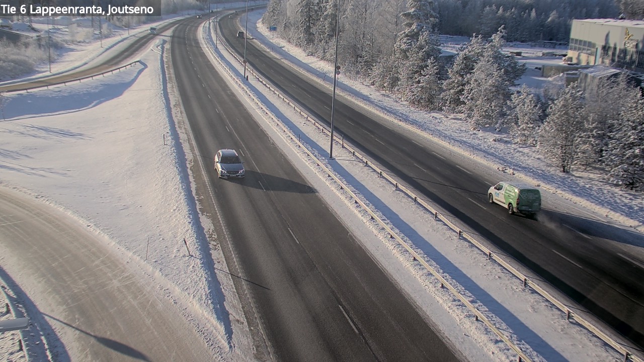 Weather Camera Image Road 6 Lappeenranta, Joutseno, Lappeenranta, Etelä-Karjala