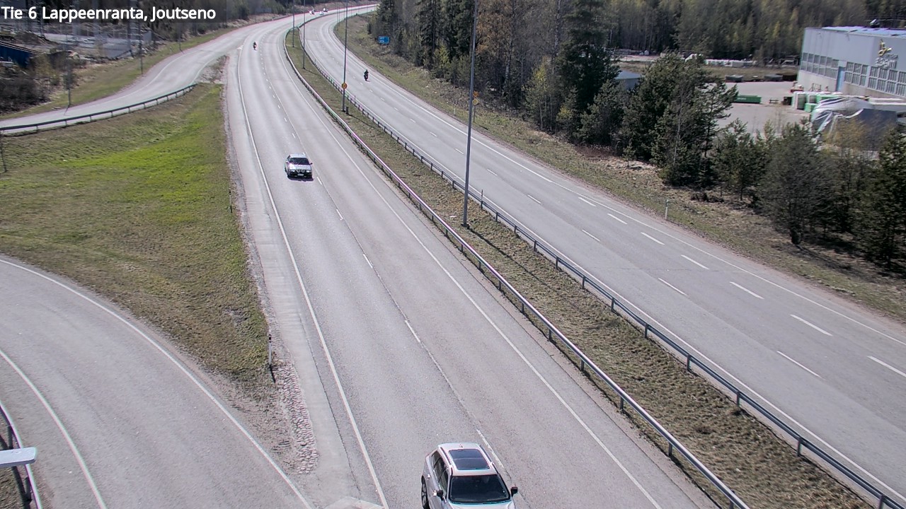 Weather Camera Image Väg 6 Villmanstrand, jotseno, Lappeenranta, Etelä-Karjala