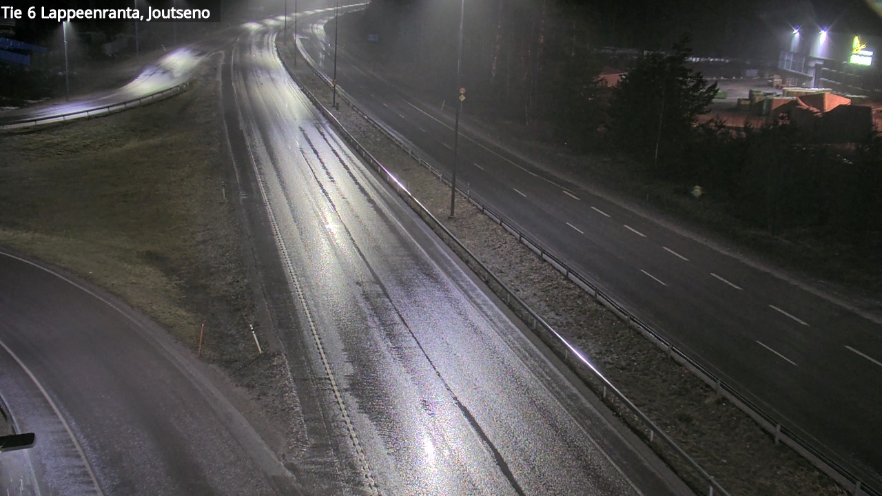 Weather Camera Image Väg 6 Villmanstrand, jotseno, Lappeenranta, Etelä-Karjala