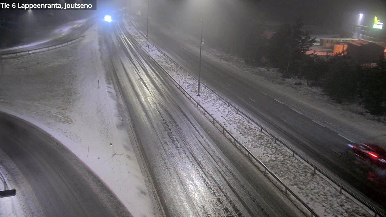 Weather Camera Image Road 6 Lappeenranta, Joutseno, Lappeenranta, Etelä-Karjala