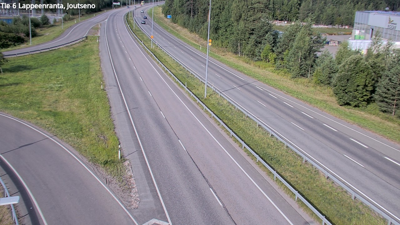 Weather Camera Image Road 6 Lappeenranta, Joutseno, Lappeenranta, Etelä-Karjala