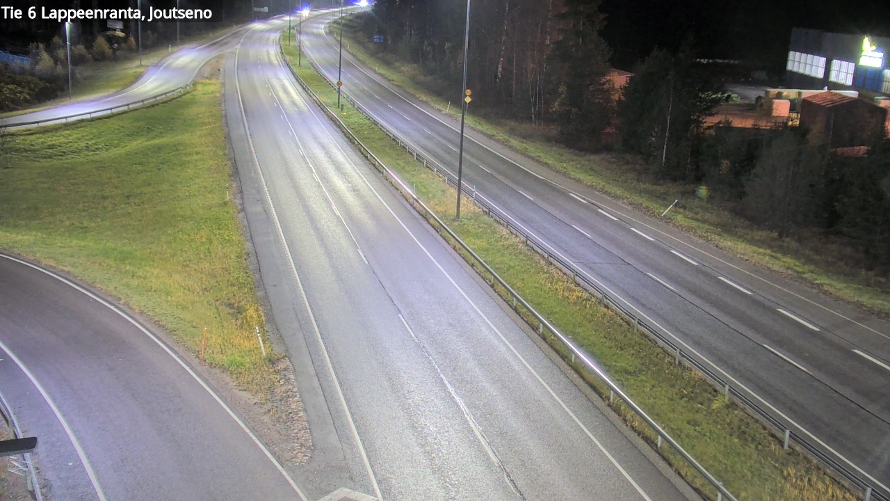 Weather Camera Image Road 6 Lappeenranta, Joutseno, Lappeenranta, Etelä-Karjala