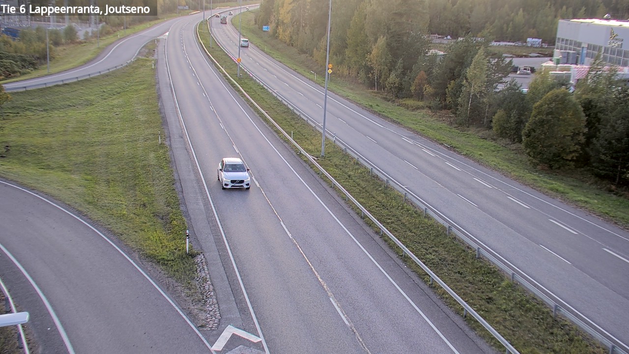 Weather Camera Image Road 6 Lappeenranta, Joutseno, Lappeenranta, Etelä-Karjala
