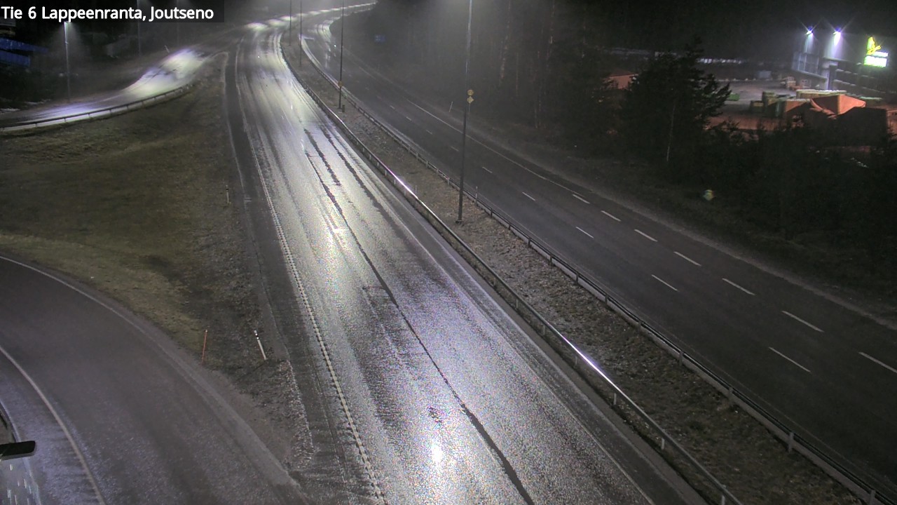 Weather Camera Image Väg 6 Villmanstrand, jotseno, Lappeenranta, Etelä-Karjala