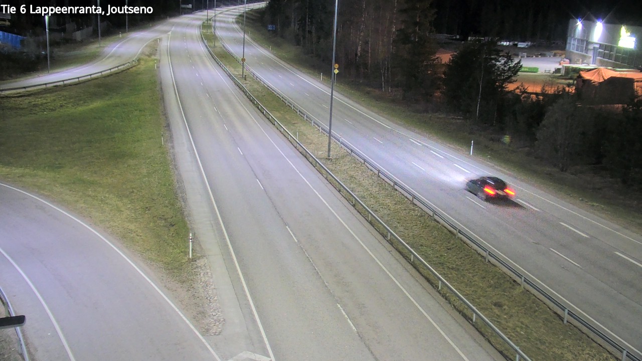 Weather Camera Image Road 6 Lappeenranta, Joutseno, Lappeenranta, Etelä-Karjala