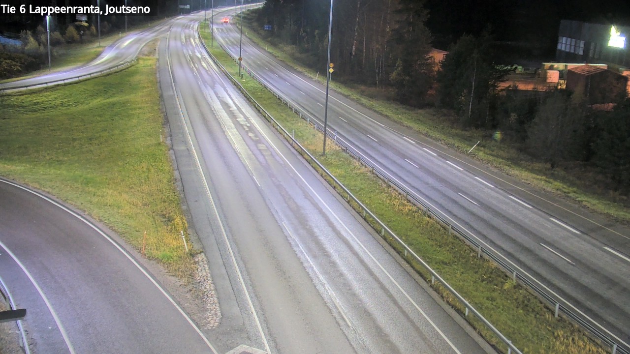 Weather Camera Image Väg 6 Villmanstrand, jotseno, Lappeenranta, Etelä-Karjala