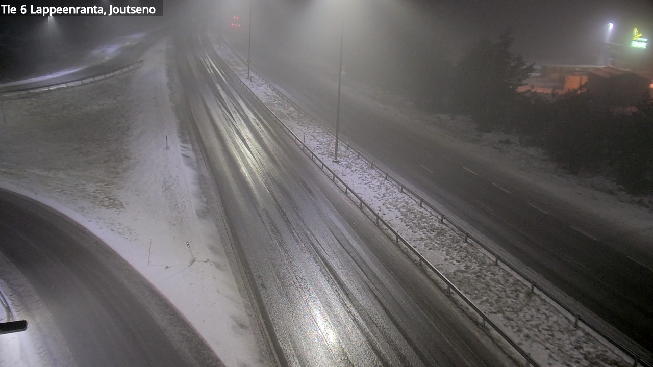 Weather Camera Image Road 6 Lappeenranta, Joutseno, Lappeenranta, Etelä-Karjala