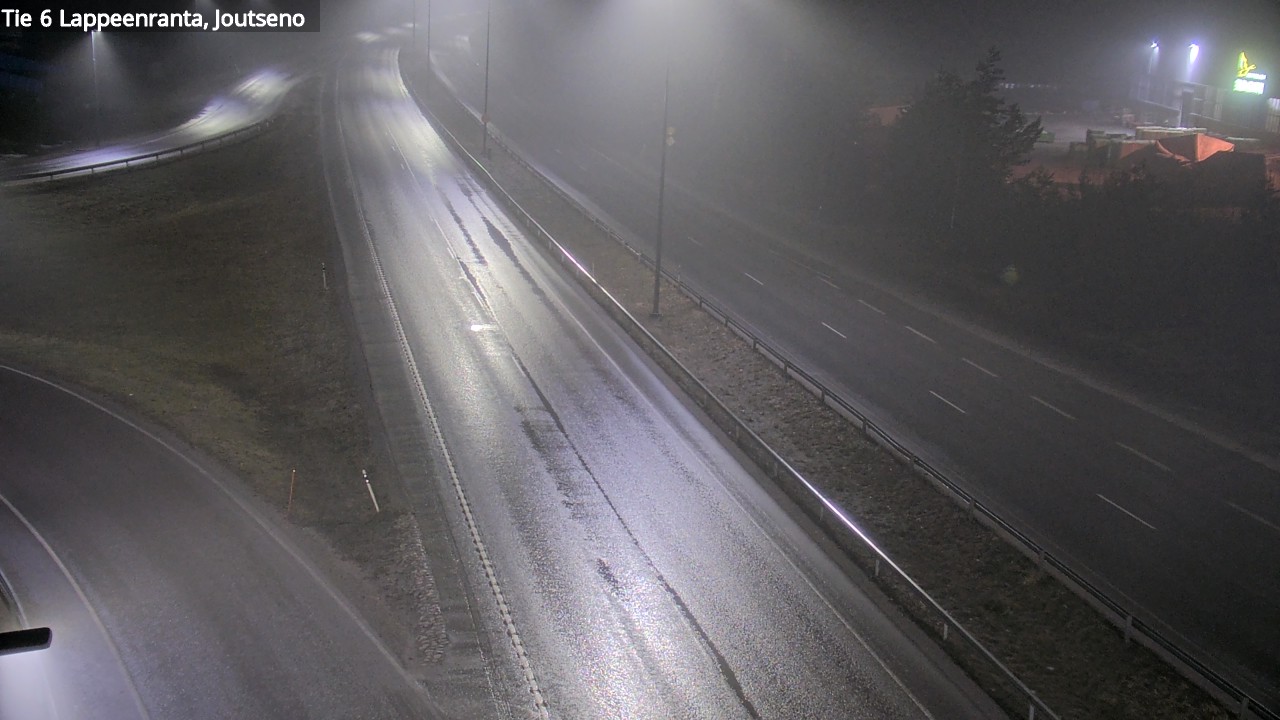 Weather Camera Image Väg 6 Villmanstrand, jotseno, Lappeenranta, Etelä-Karjala
