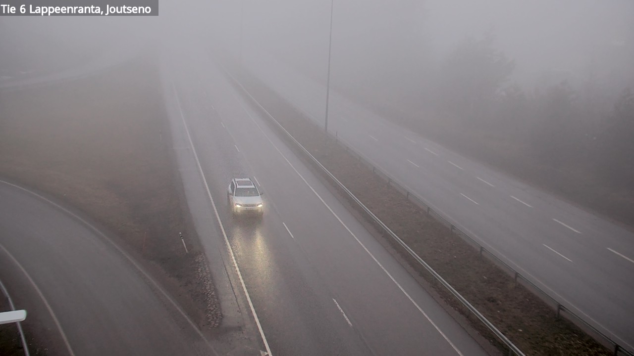 Weather Camera Image Väg 6 Villmanstrand, jotseno, Lappeenranta, Etelä-Karjala