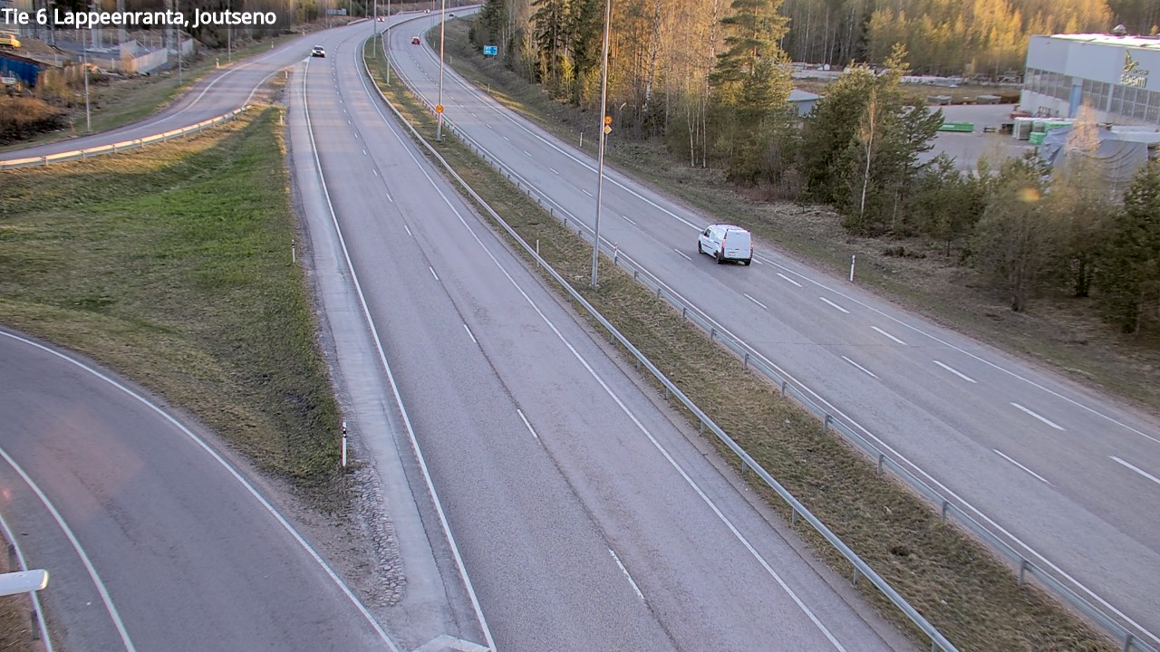 Weather Camera Image Väg 6 Villmanstrand, jotseno, Lappeenranta, Etelä-Karjala