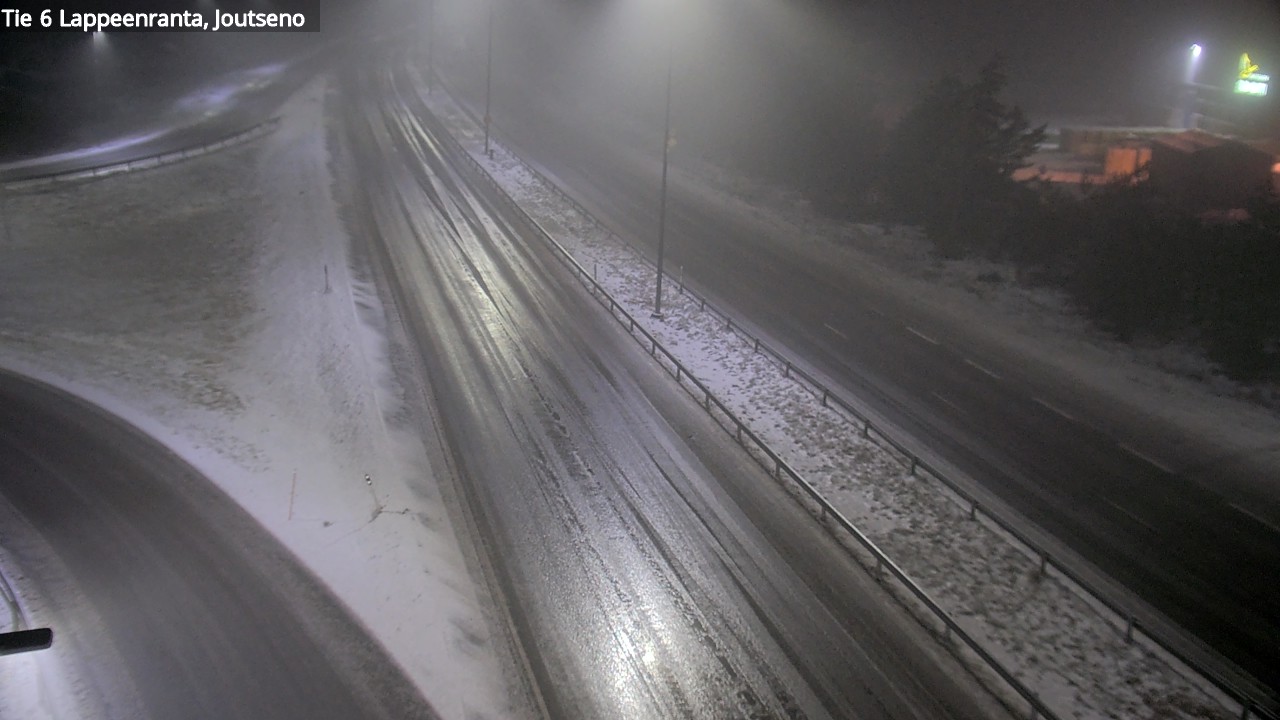 Weather Camera Image Road 6 Lappeenranta, Joutseno, Lappeenranta, Etelä-Karjala