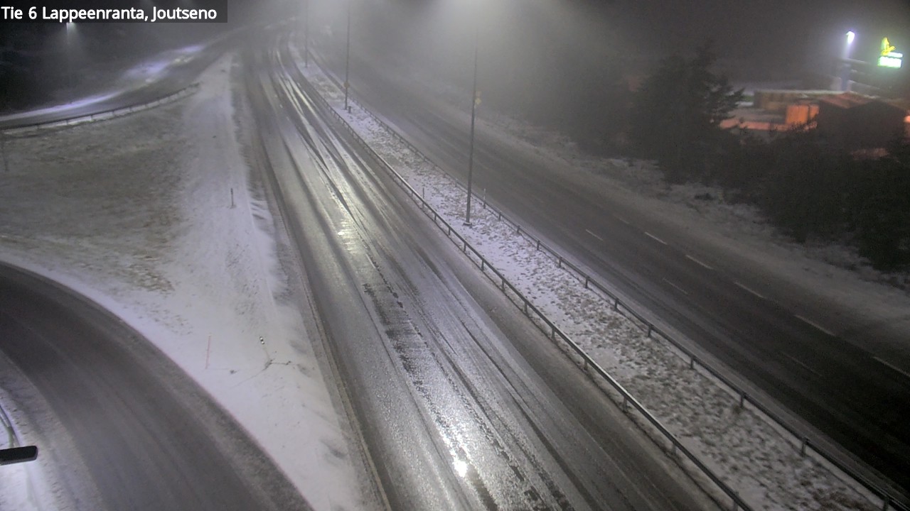 Weather Camera Image Road 6 Lappeenranta, Joutseno, Lappeenranta, Etelä-Karjala