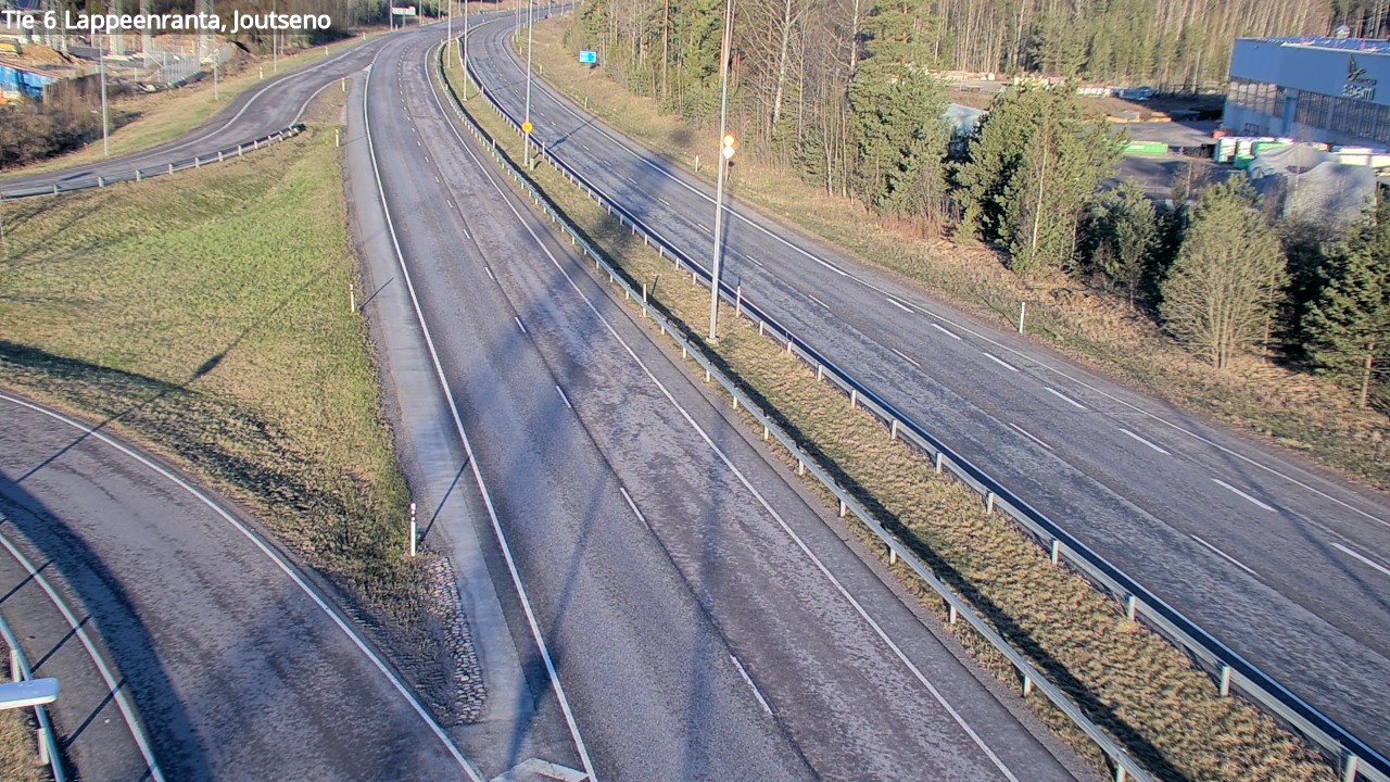 Weather Camera Image Väg 6 Villmanstrand, jotseno, Lappeenranta, Etelä-Karjala