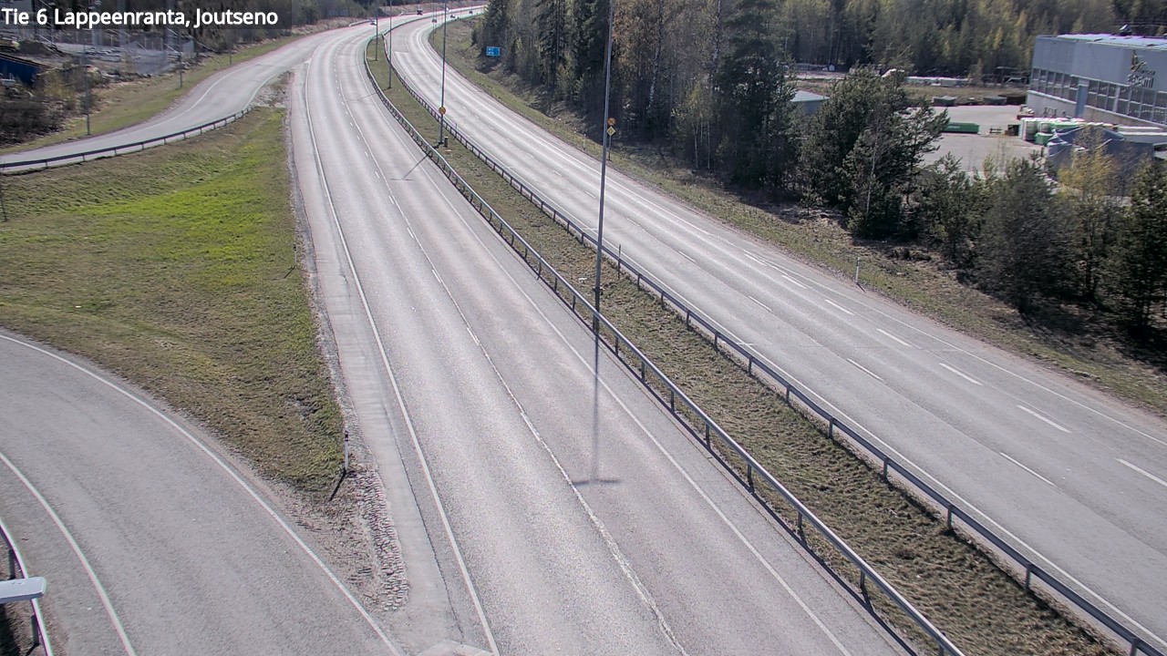 Weather Camera Image Väg 6 Villmanstrand, jotseno, Lappeenranta, Etelä-Karjala