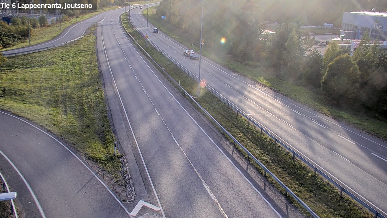 Weather Camera Image Road 6 Lappeenranta, Joutseno, Lappeenranta, Etelä-Karjala