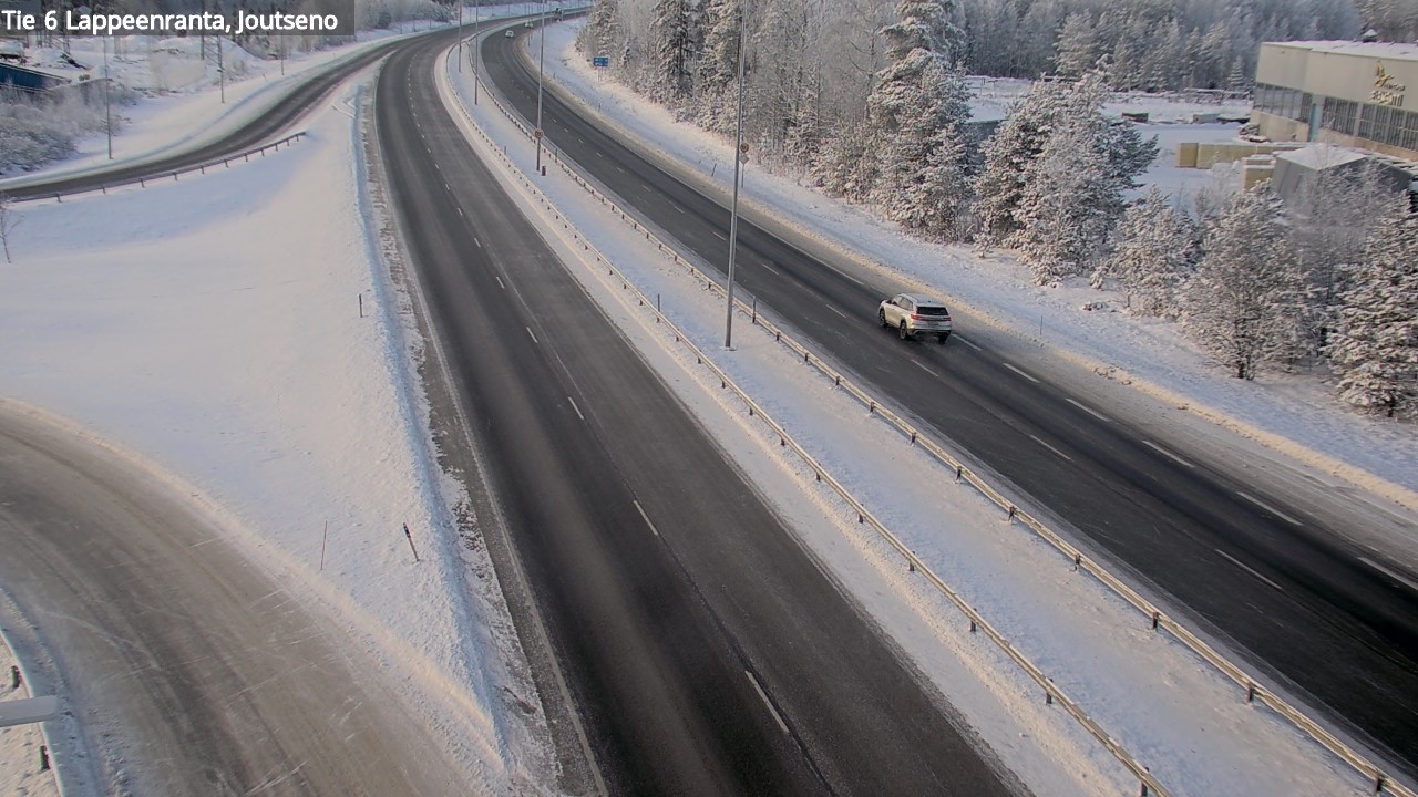 Weather Camera Image Road 6 Lappeenranta, Joutseno, Lappeenranta, Etelä-Karjala