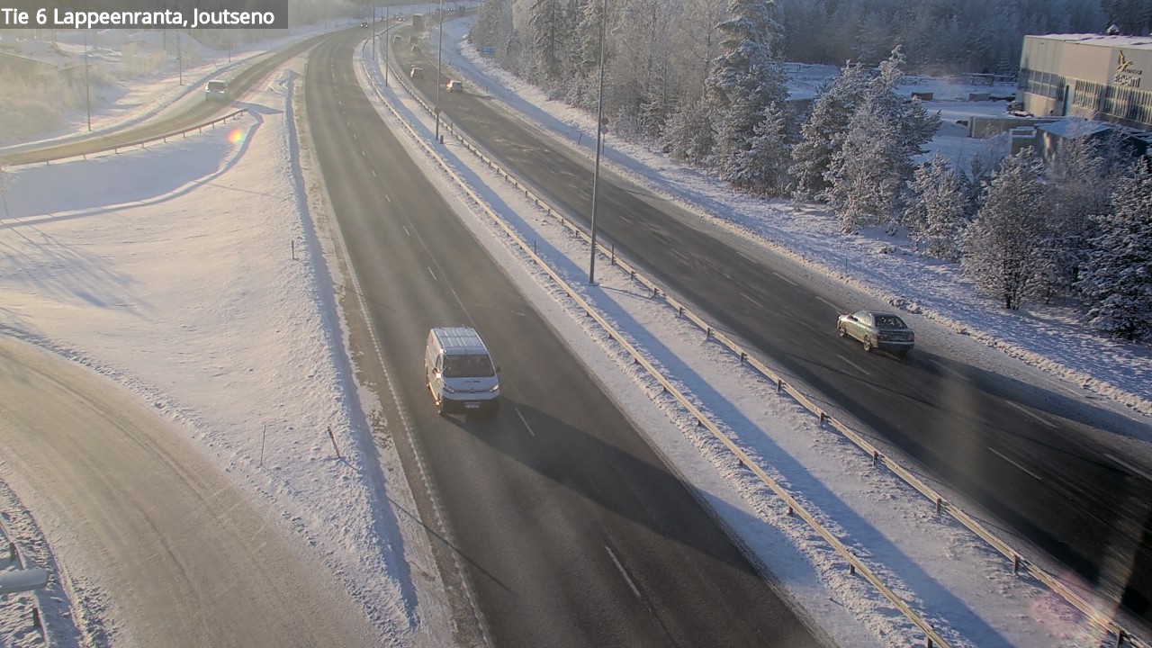 Weather Camera Image Road 6 Lappeenranta, Joutseno, Lappeenranta, Etelä-Karjala