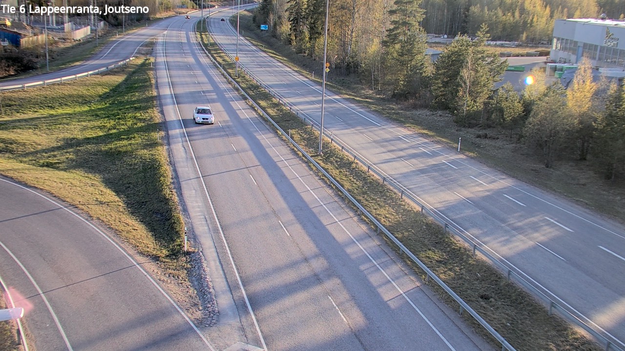 Weather Camera Image Väg 6 Villmanstrand, jotseno, Lappeenranta, Etelä-Karjala