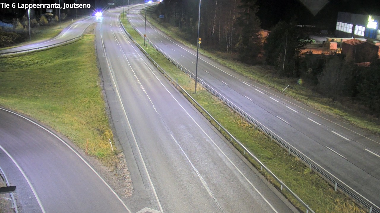 Weather Camera Image Road 6 Lappeenranta, Joutseno, Lappeenranta, Etelä-Karjala
