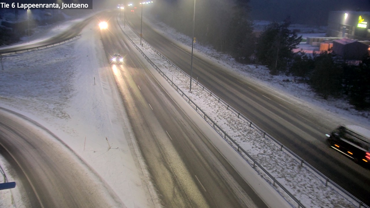 Weather Camera Image Road 6 Lappeenranta, Joutseno, Lappeenranta, Etelä-Karjala