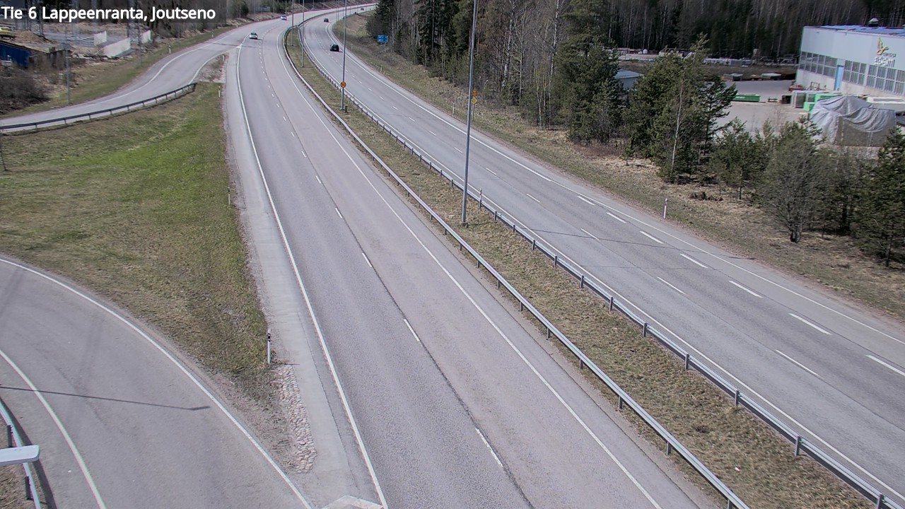Weather Camera Image Väg 6 Villmanstrand, jotseno, Lappeenranta, Etelä-Karjala