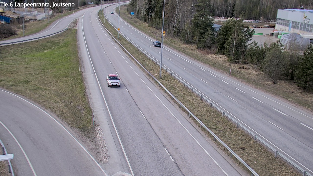Weather Camera Image Väg 6 Villmanstrand, jotseno, Lappeenranta, Etelä-Karjala