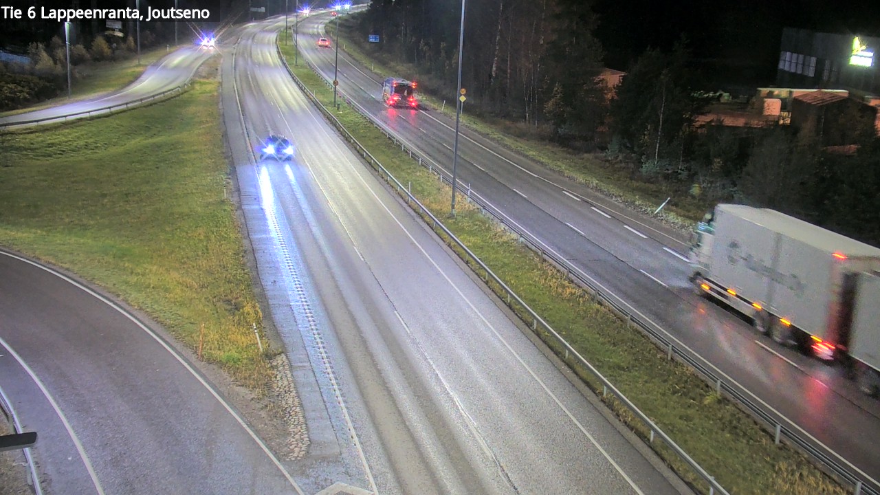 Weather Camera Image Väg 6 Villmanstrand, jotseno, Lappeenranta, Etelä-Karjala
