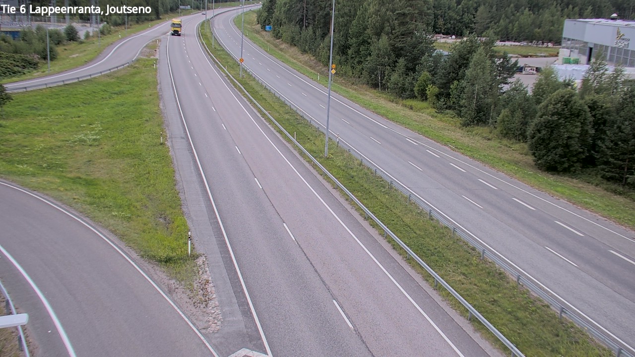 Weather Camera Image Road 6 Lappeenranta, Joutseno, Lappeenranta, Etelä-Karjala