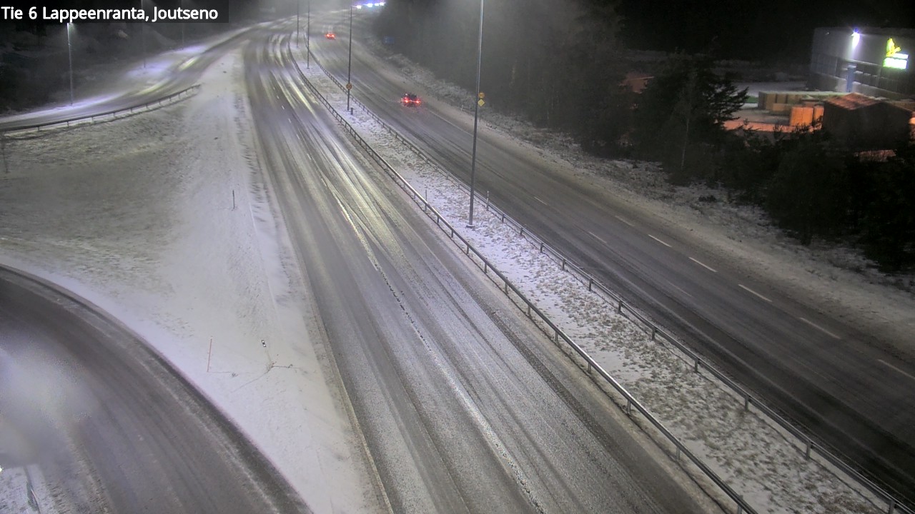 Weather Camera Image Road 6 Lappeenranta, Joutseno, Lappeenranta, Etelä-Karjala