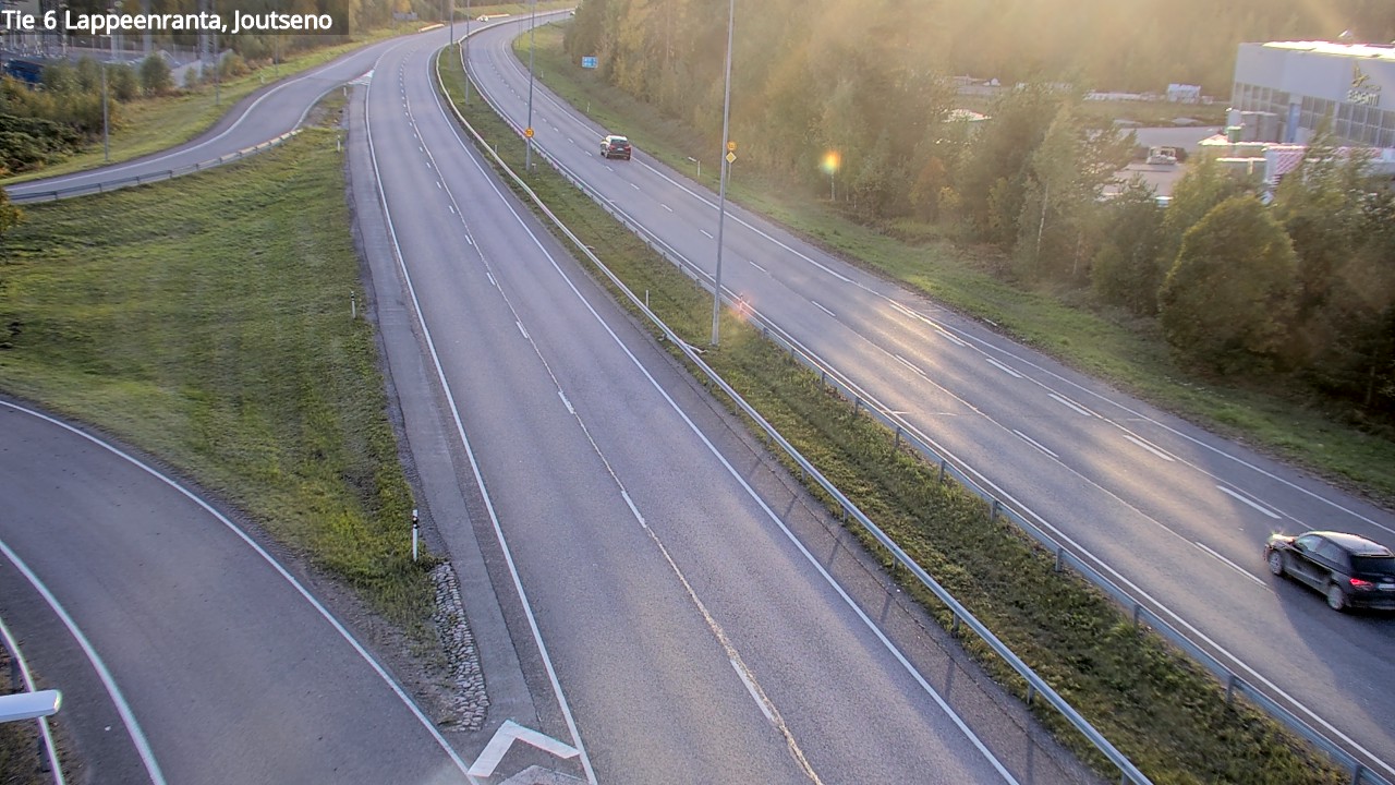 Weather Camera Image Road 6 Lappeenranta, Joutseno, Lappeenranta, Etelä-Karjala