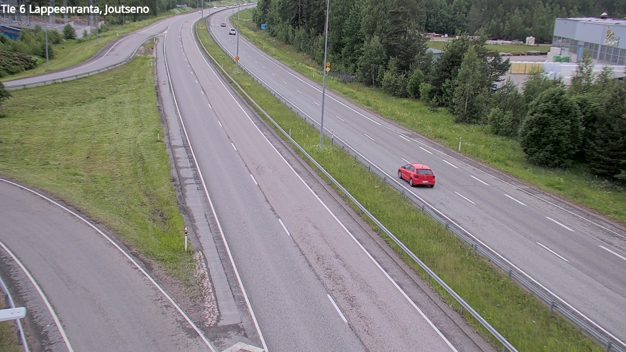 Weather Camera Image Väg 6 Villmanstrand, jotseno, Lappeenranta, Etelä-Karjala