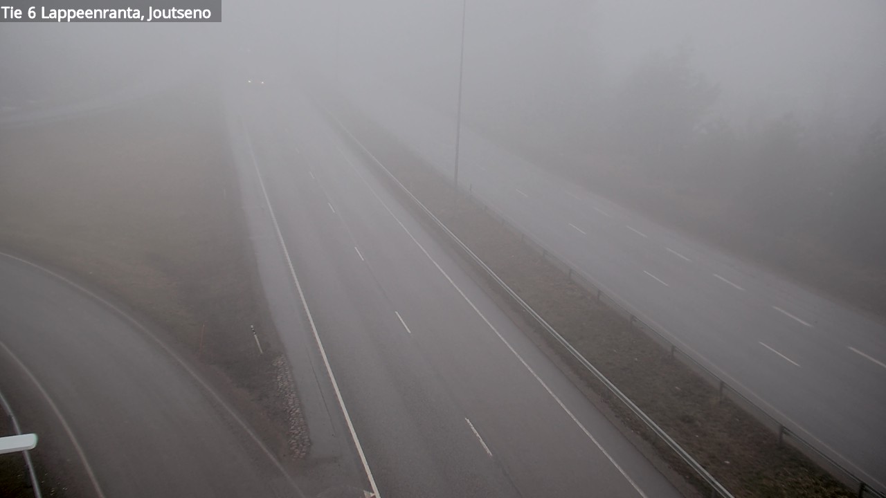 Weather Camera Image Väg 6 Villmanstrand, jotseno, Lappeenranta, Etelä-Karjala