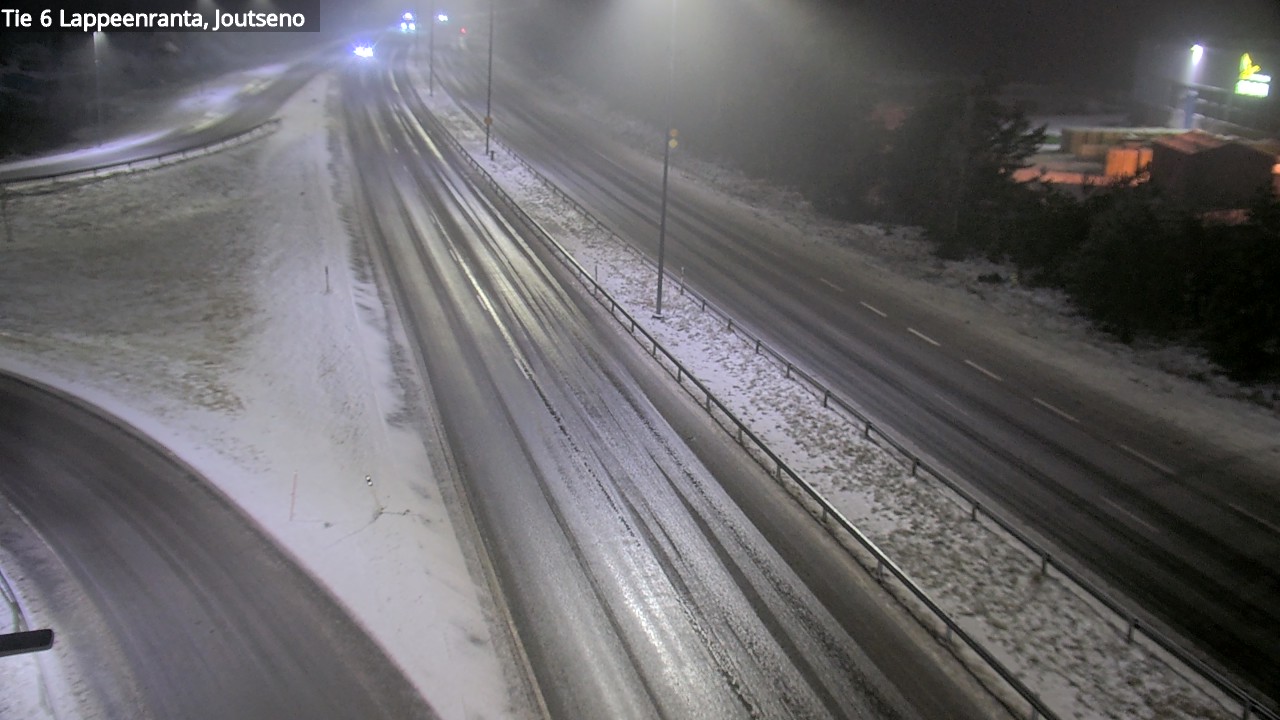 Weather Camera Image Road 6 Lappeenranta, Joutseno, Lappeenranta, Etelä-Karjala