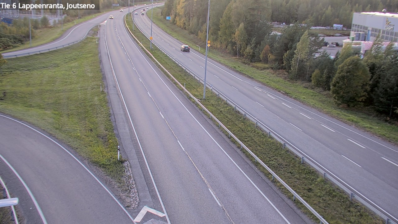 Weather Camera Image Road 6 Lappeenranta, Joutseno, Lappeenranta, Etelä-Karjala
