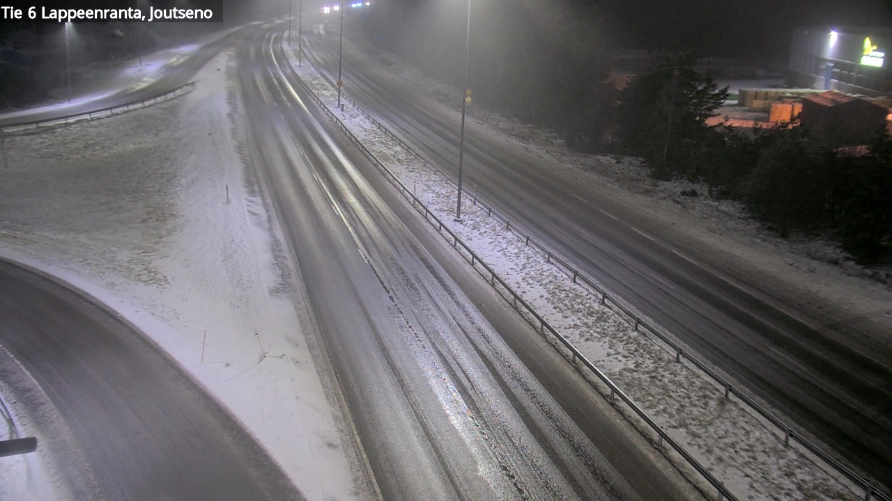 Weather Camera Image Road 6 Lappeenranta, Joutseno, Lappeenranta, Etelä-Karjala