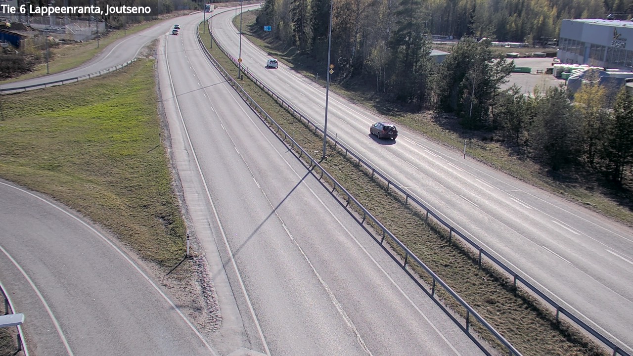 Weather Camera Image Väg 6 Villmanstrand, jotseno, Lappeenranta, Etelä-Karjala