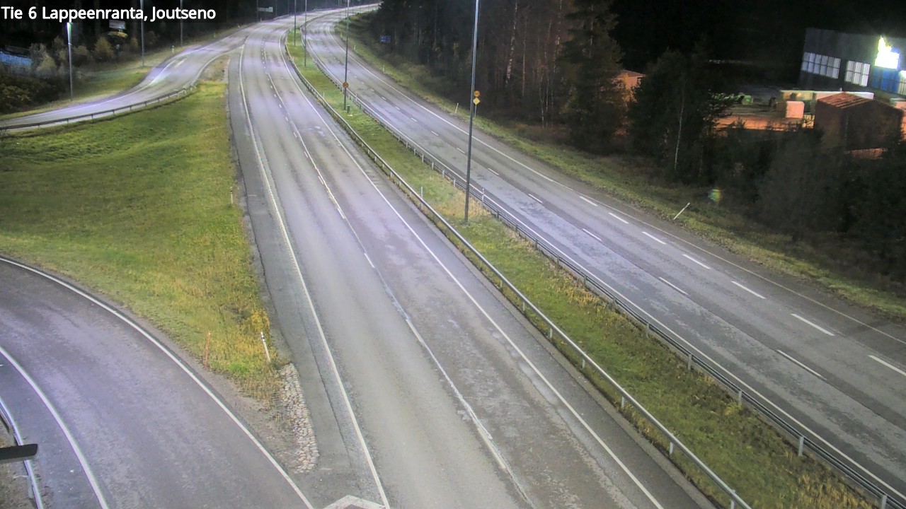 Weather Camera Image Väg 6 Villmanstrand, jotseno, Lappeenranta, Etelä-Karjala