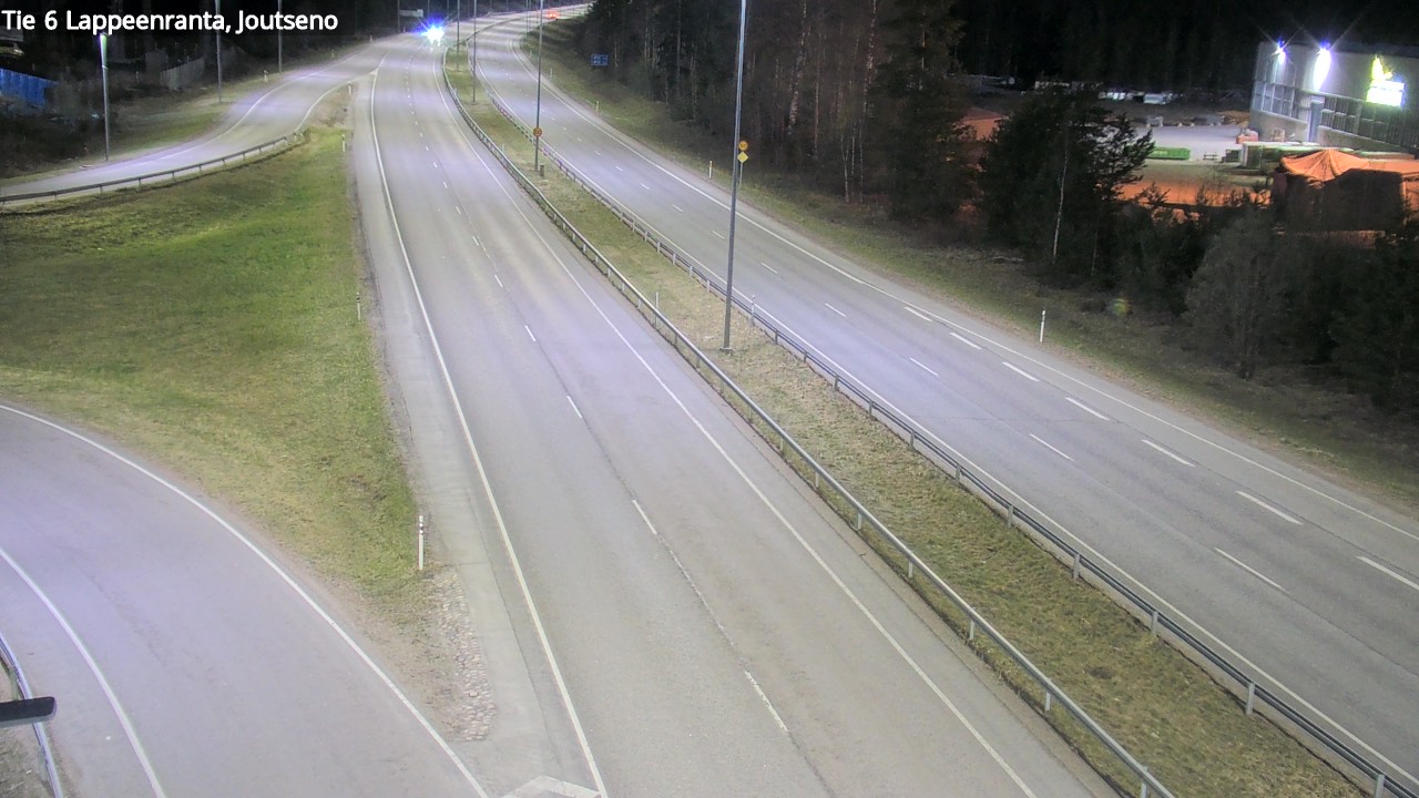 Weather Camera Image Väg 6 Villmanstrand, jotseno, Lappeenranta, Etelä-Karjala
