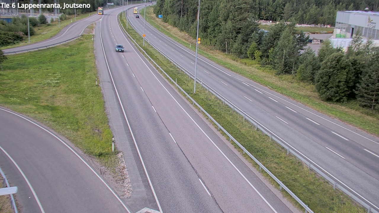 Weather Camera Image Road 6 Lappeenranta, Joutseno, Lappeenranta, Etelä-Karjala