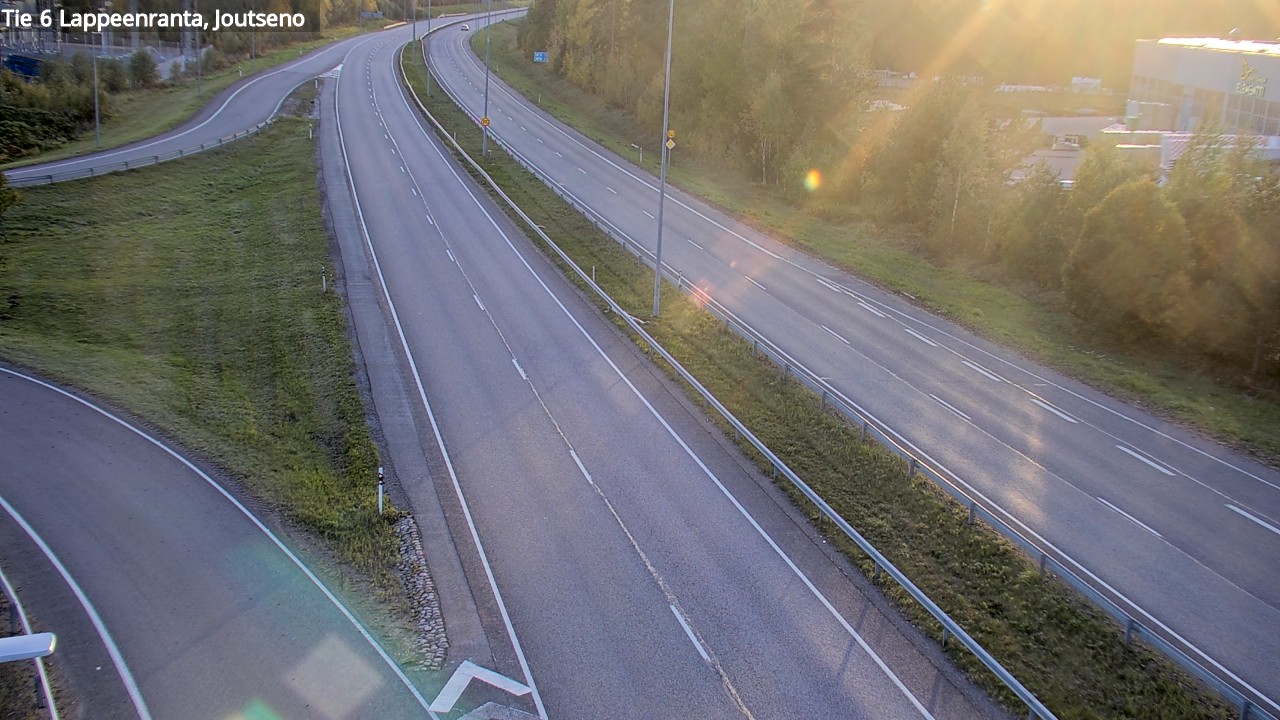 Weather Camera Image Road 6 Lappeenranta, Joutseno, Lappeenranta, Etelä-Karjala