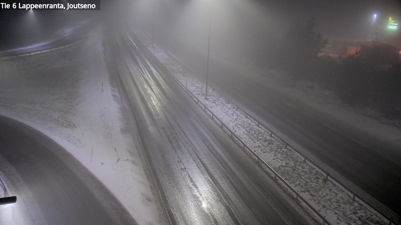 Weather Camera Image Road 6 Lappeenranta, Joutseno, Lappeenranta, Etelä-Karjala