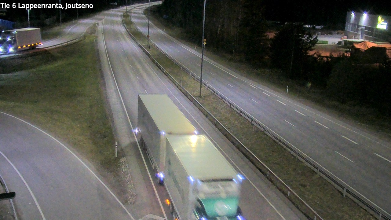 Weather Camera Image Road 6 Lappeenranta, Joutseno, Lappeenranta, Etelä-Karjala