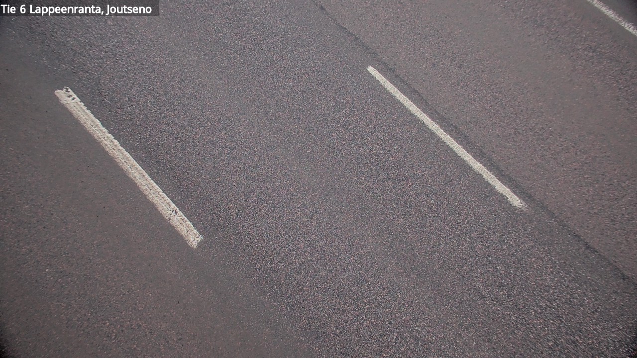 Weather Camera Image Road 6 Lappeenranta, Joutseno, Lappeenranta, Etelä-Karjala