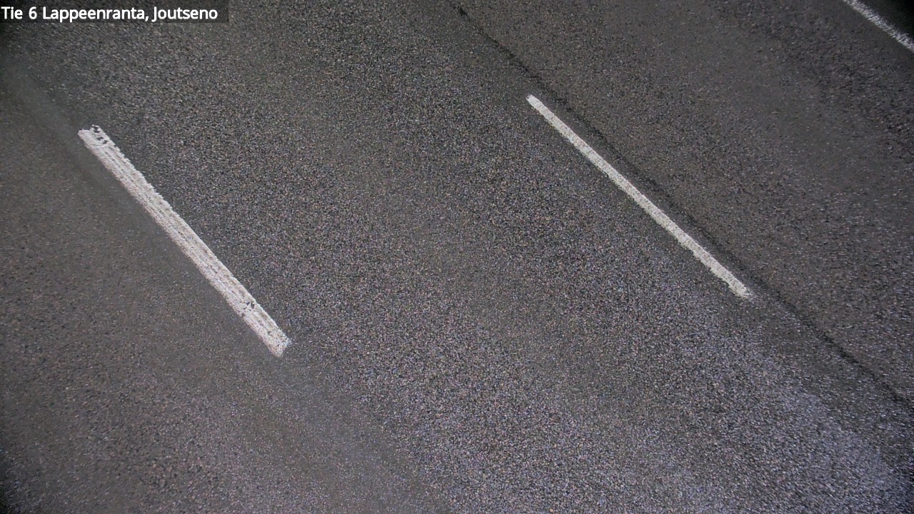 Weather Camera Image Road 6 Lappeenranta, Joutseno, Lappeenranta, Etelä-Karjala